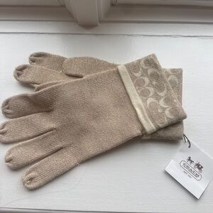Metallic coach gloves